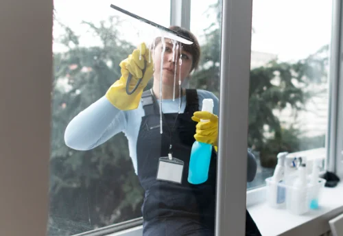 Nettoyage de vitres intérieures et extérieures à Breuilaufa